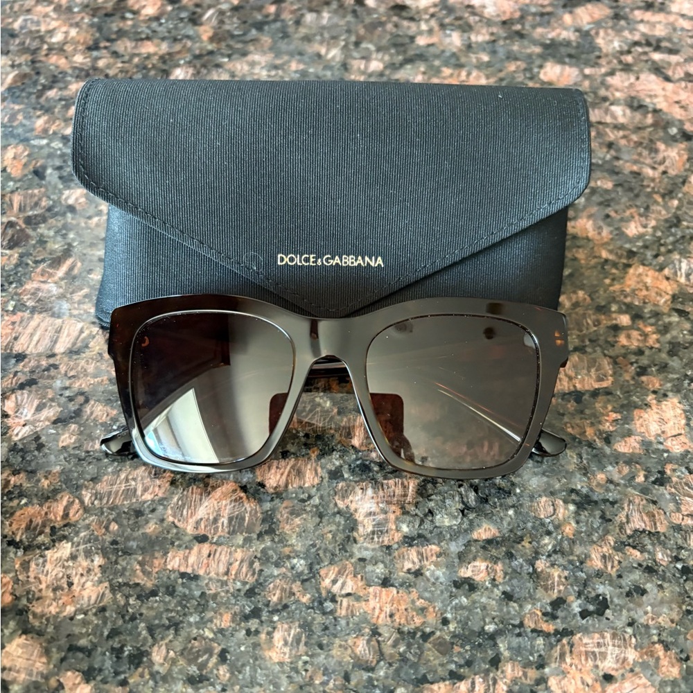 Dolce & Gabbana Dark Brown Sunglasses